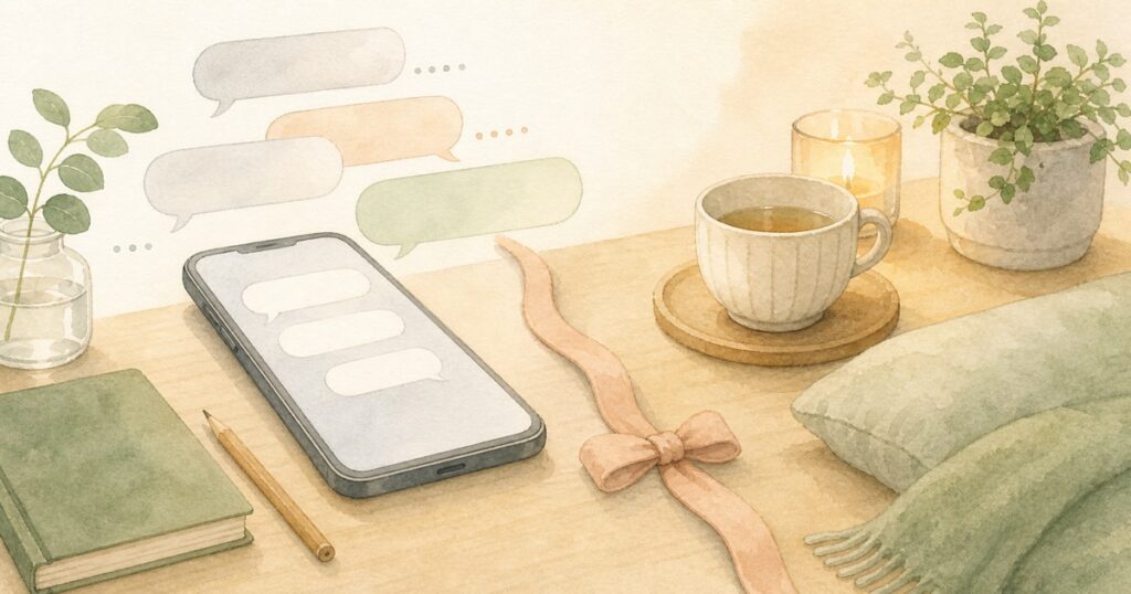 LINEの愚痴がつらい時の返し方